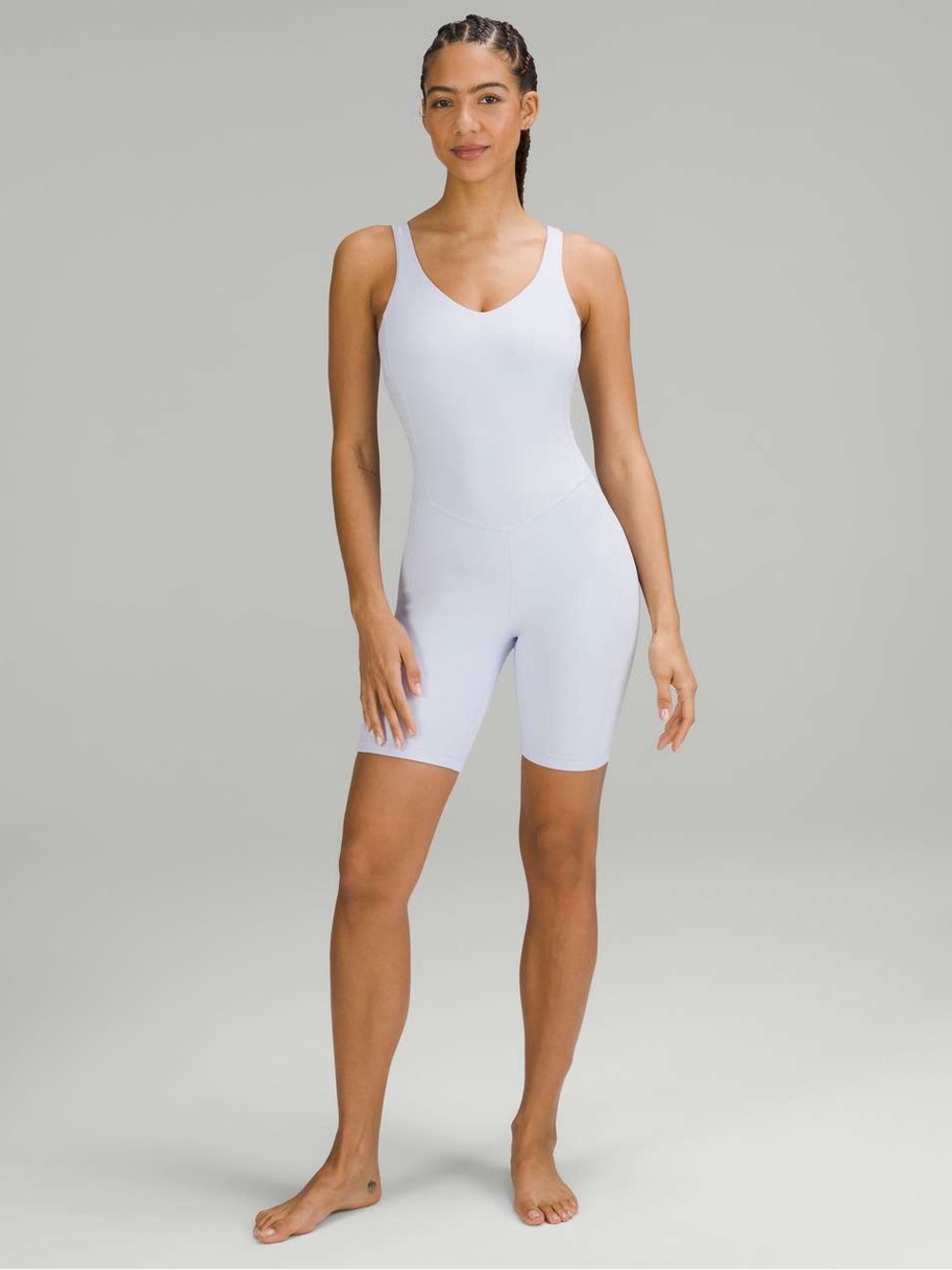 Lululemon Align Bodysuit 8" in Blissful Blue